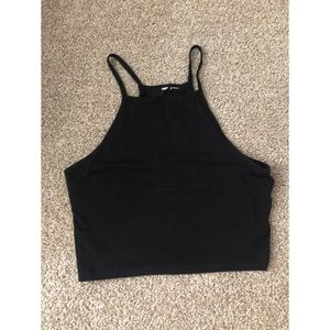 Black Crop Top
